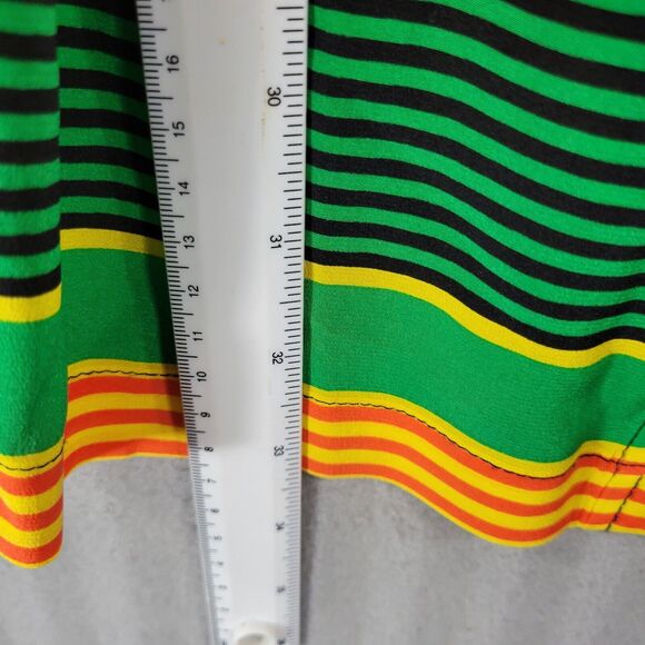 Plenty by Tracy Reese Silk Sundress Size 2 Rainbow Striped Strapless Colorful - Picture 8 of 13